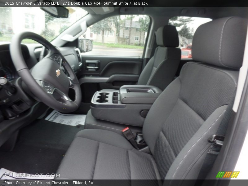 Summit White / Jet Black 2019 Chevrolet Silverado LD LT Z71 Double Cab 4x4