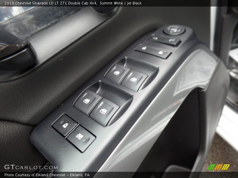 Summit White / Jet Black 2019 Chevrolet Silverado LD LT Z71 Double Cab 4x4