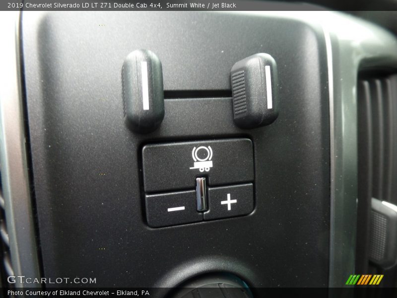 Summit White / Jet Black 2019 Chevrolet Silverado LD LT Z71 Double Cab 4x4