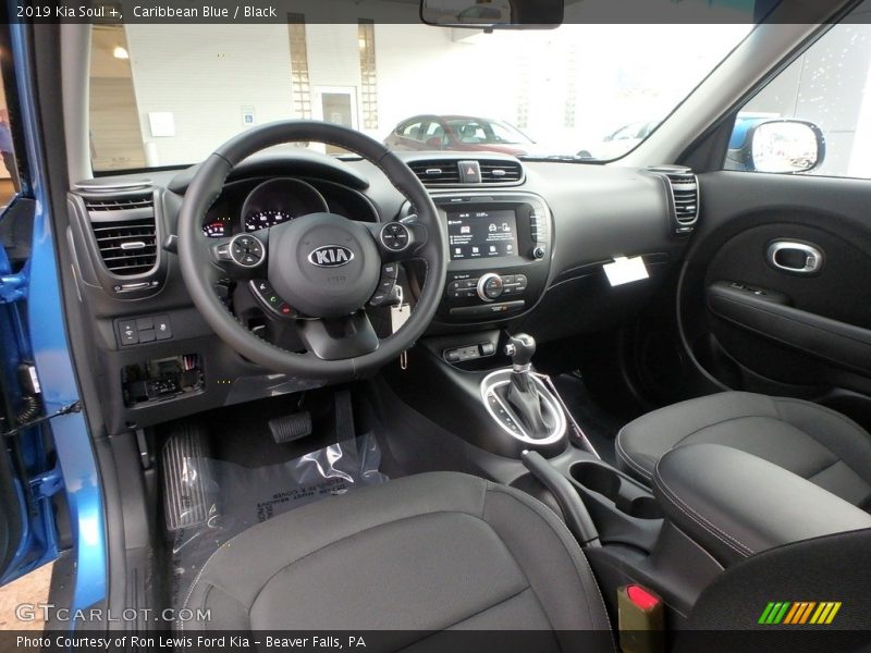 Caribbean Blue / Black 2019 Kia Soul +