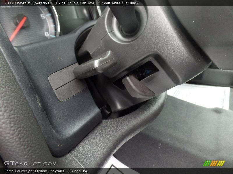 Summit White / Jet Black 2019 Chevrolet Silverado LD LT Z71 Double Cab 4x4