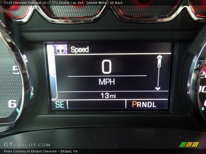 Summit White / Jet Black 2019 Chevrolet Silverado LD LT Z71 Double Cab 4x4