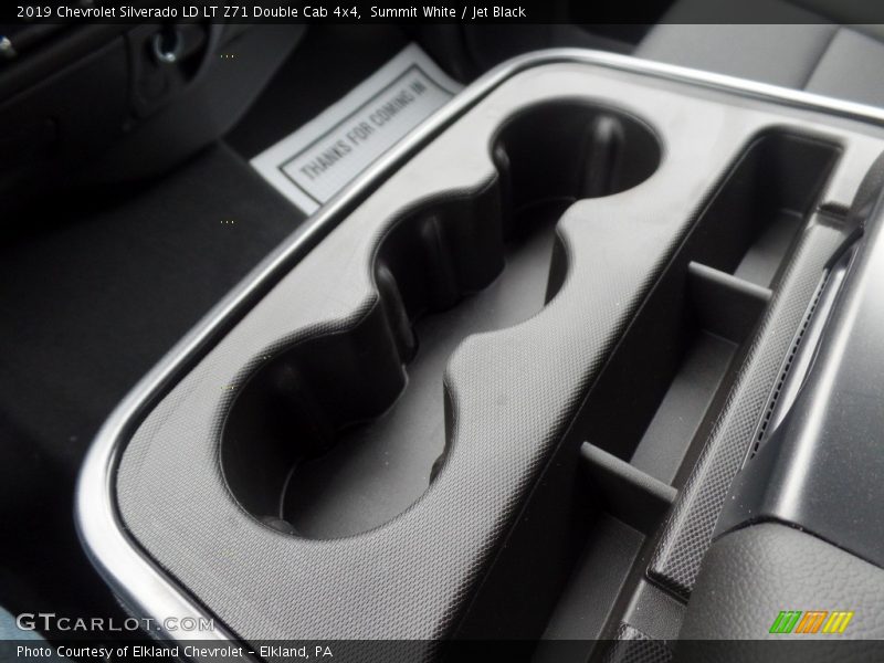 Summit White / Jet Black 2019 Chevrolet Silverado LD LT Z71 Double Cab 4x4