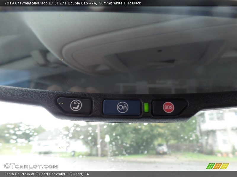 Summit White / Jet Black 2019 Chevrolet Silverado LD LT Z71 Double Cab 4x4