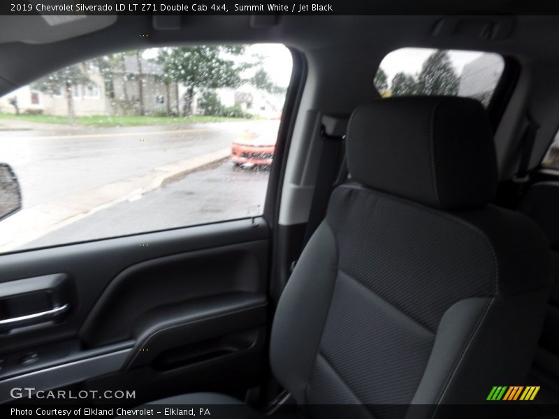 Summit White / Jet Black 2019 Chevrolet Silverado LD LT Z71 Double Cab 4x4