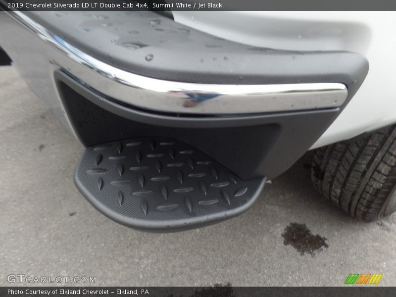 Summit White / Jet Black 2019 Chevrolet Silverado LD LT Double Cab 4x4