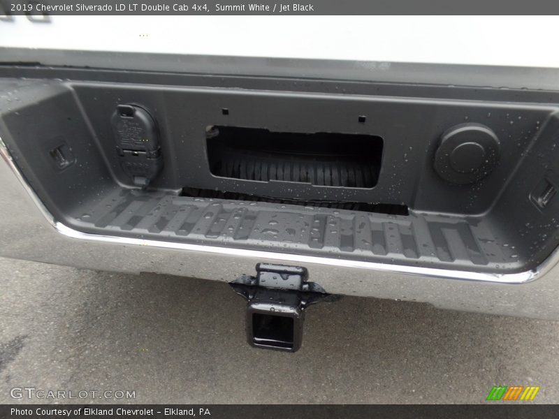 Summit White / Jet Black 2019 Chevrolet Silverado LD LT Double Cab 4x4