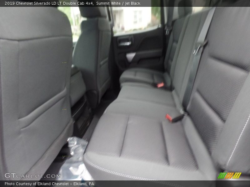 Summit White / Jet Black 2019 Chevrolet Silverado LD LT Double Cab 4x4