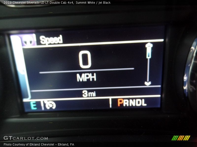 Summit White / Jet Black 2019 Chevrolet Silverado LD LT Double Cab 4x4