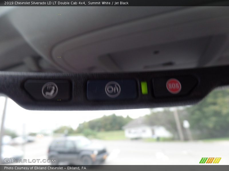 Summit White / Jet Black 2019 Chevrolet Silverado LD LT Double Cab 4x4