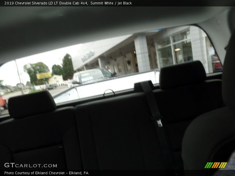 Summit White / Jet Black 2019 Chevrolet Silverado LD LT Double Cab 4x4