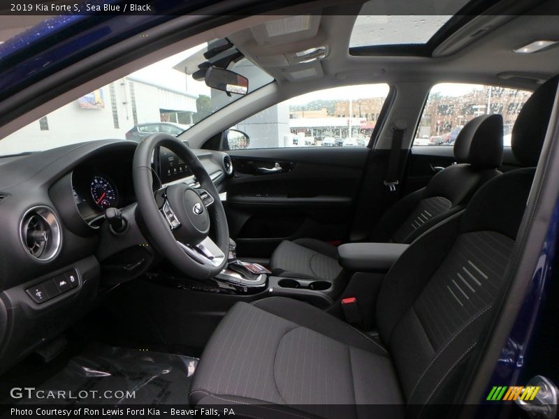 Front Seat of 2019 Forte S