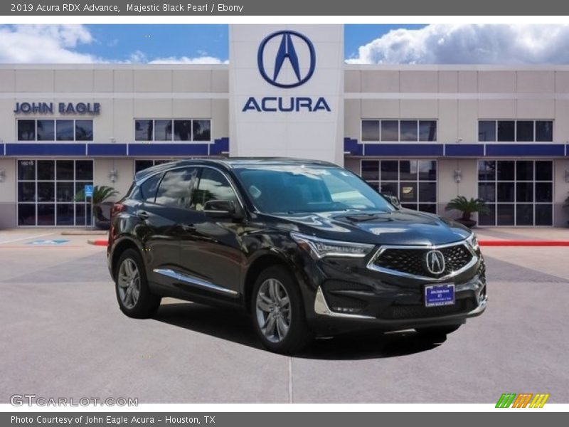 Majestic Black Pearl / Ebony 2019 Acura RDX Advance