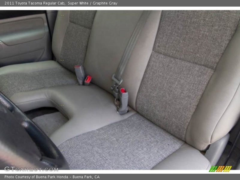 Super White / Graphite Gray 2011 Toyota Tacoma Regular Cab