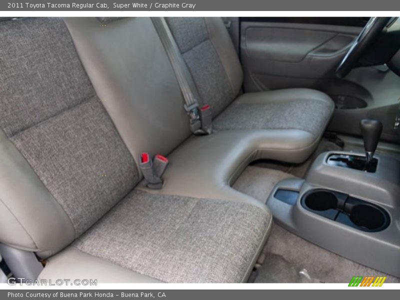 Super White / Graphite Gray 2011 Toyota Tacoma Regular Cab