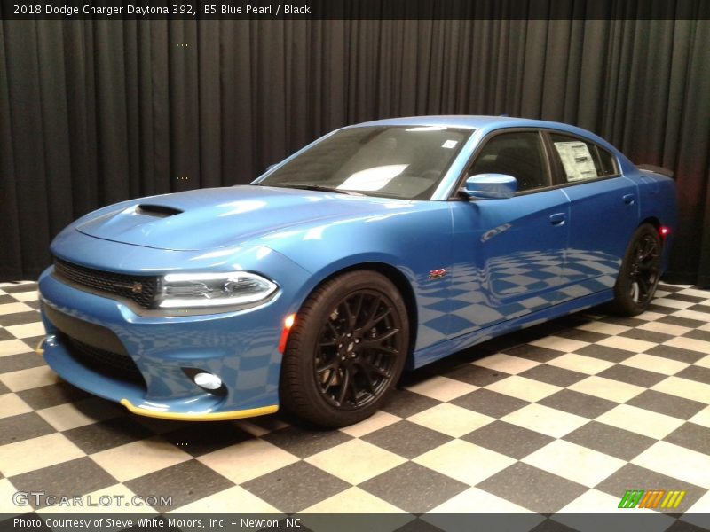 B5 Blue Pearl / Black 2018 Dodge Charger Daytona 392