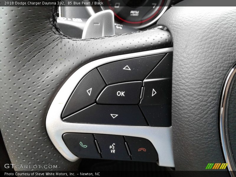 B5 Blue Pearl / Black 2018 Dodge Charger Daytona 392
