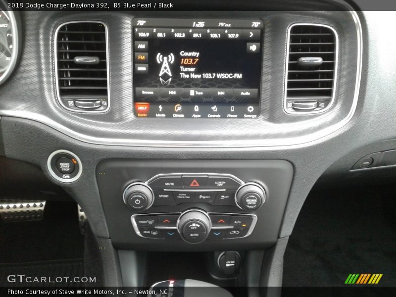 B5 Blue Pearl / Black 2018 Dodge Charger Daytona 392
