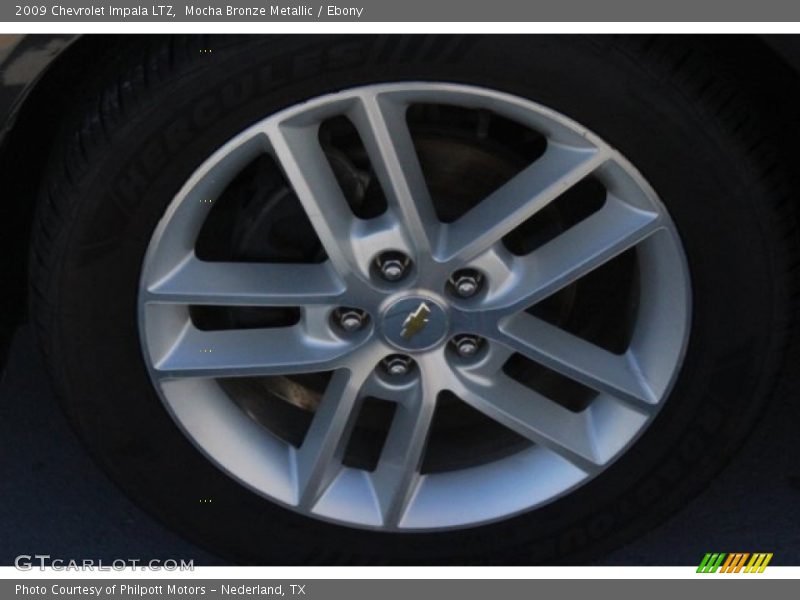 Mocha Bronze Metallic / Ebony 2009 Chevrolet Impala LTZ