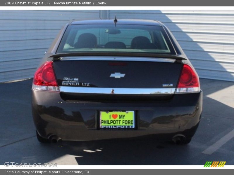 Mocha Bronze Metallic / Ebony 2009 Chevrolet Impala LTZ
