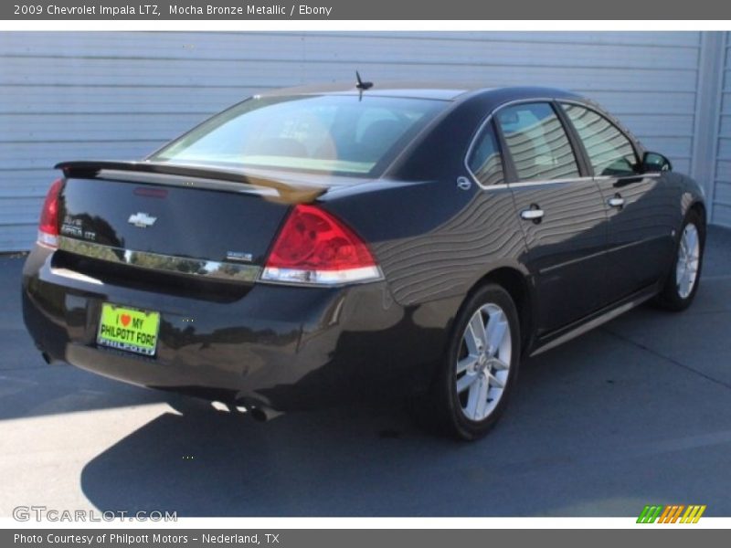Mocha Bronze Metallic / Ebony 2009 Chevrolet Impala LTZ