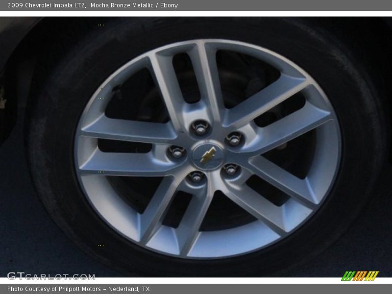 Mocha Bronze Metallic / Ebony 2009 Chevrolet Impala LTZ