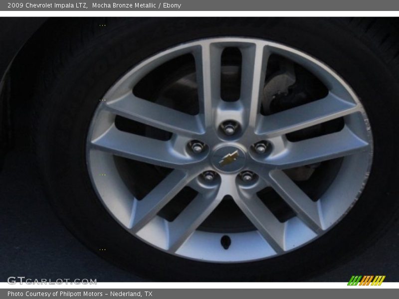 Mocha Bronze Metallic / Ebony 2009 Chevrolet Impala LTZ