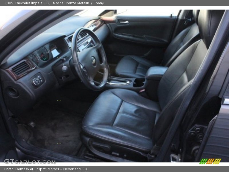 Mocha Bronze Metallic / Ebony 2009 Chevrolet Impala LTZ