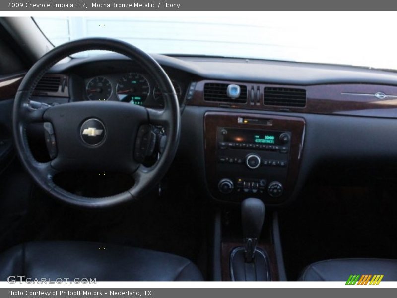 Mocha Bronze Metallic / Ebony 2009 Chevrolet Impala LTZ