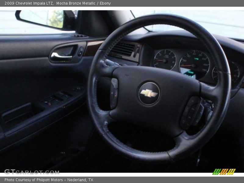 Mocha Bronze Metallic / Ebony 2009 Chevrolet Impala LTZ