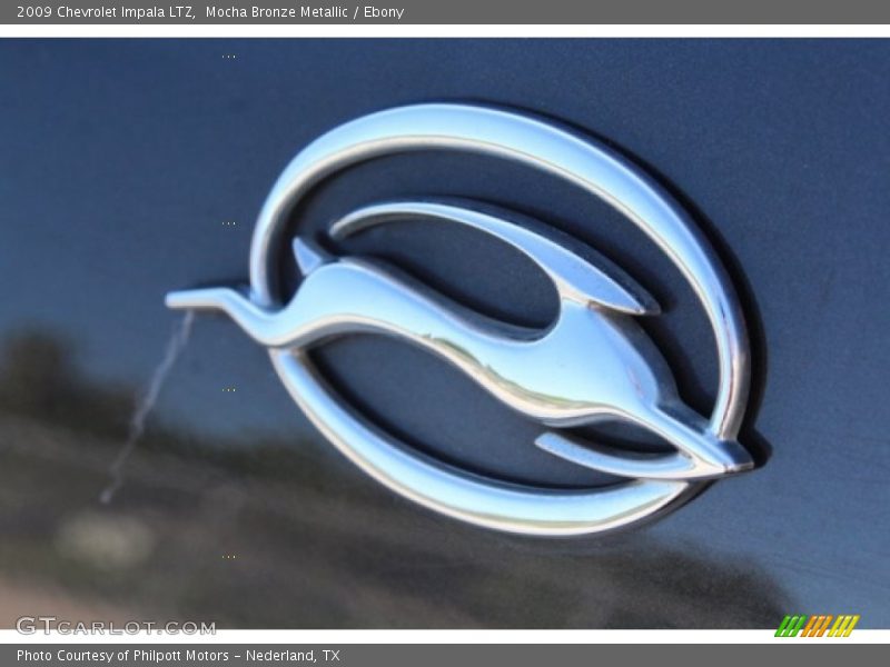 Mocha Bronze Metallic / Ebony 2009 Chevrolet Impala LTZ
