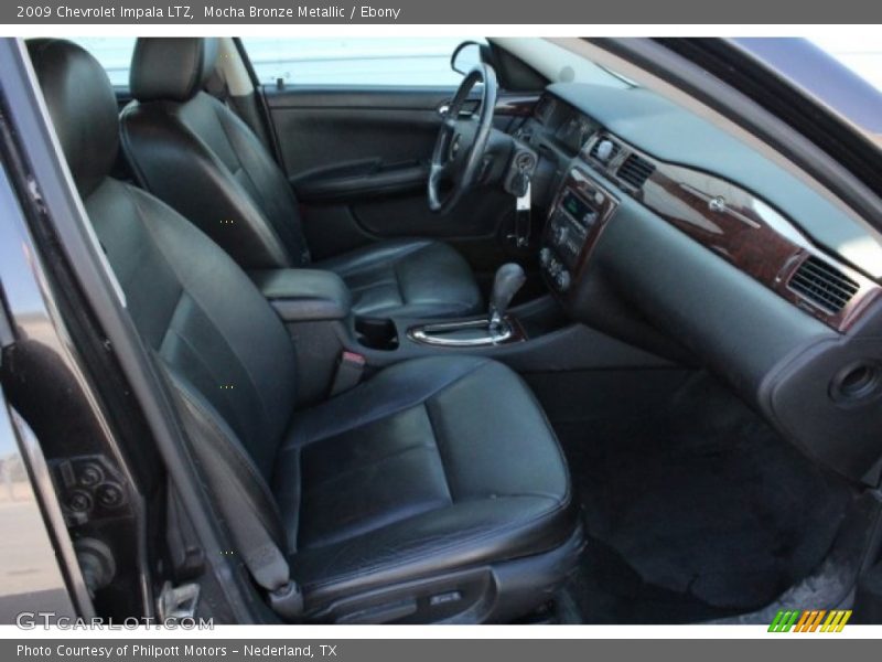 Mocha Bronze Metallic / Ebony 2009 Chevrolet Impala LTZ
