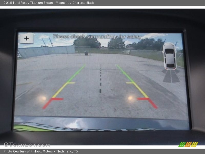 Magnetic / Charcoal Black 2018 Ford Focus Titanium Sedan