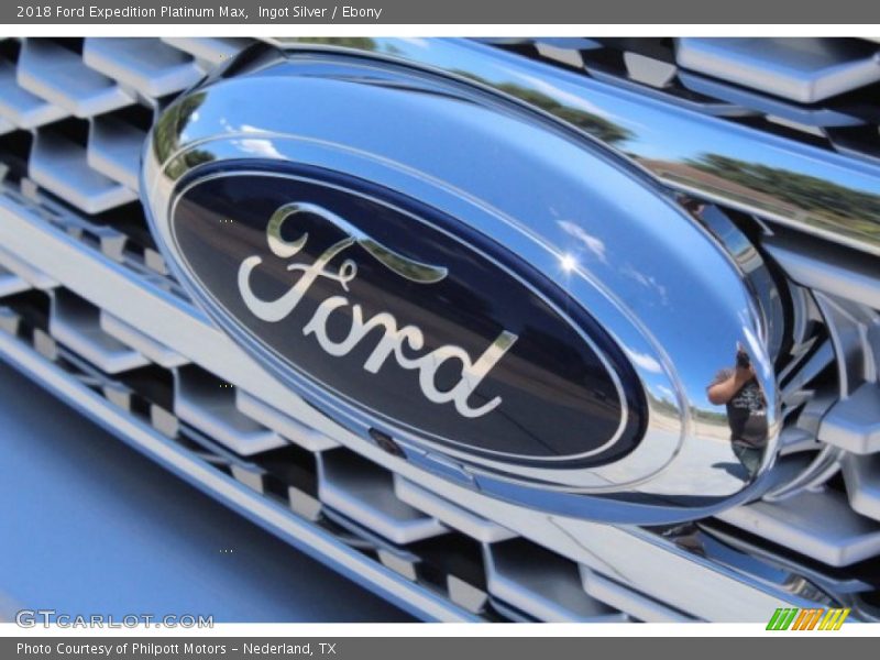Ingot Silver / Ebony 2018 Ford Expedition Platinum Max