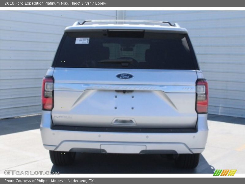 Ingot Silver / Ebony 2018 Ford Expedition Platinum Max