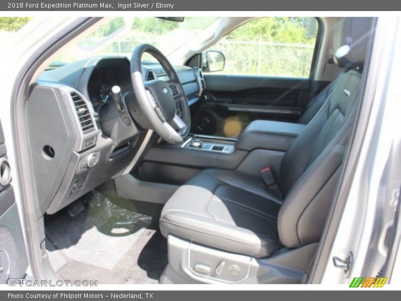 Ingot Silver / Ebony 2018 Ford Expedition Platinum Max