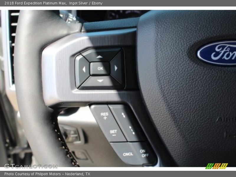 Ingot Silver / Ebony 2018 Ford Expedition Platinum Max