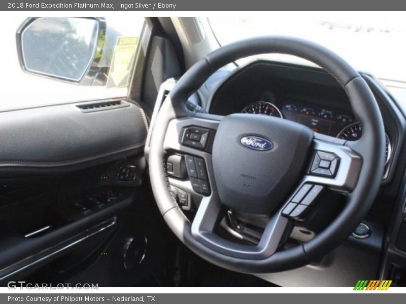 Ingot Silver / Ebony 2018 Ford Expedition Platinum Max