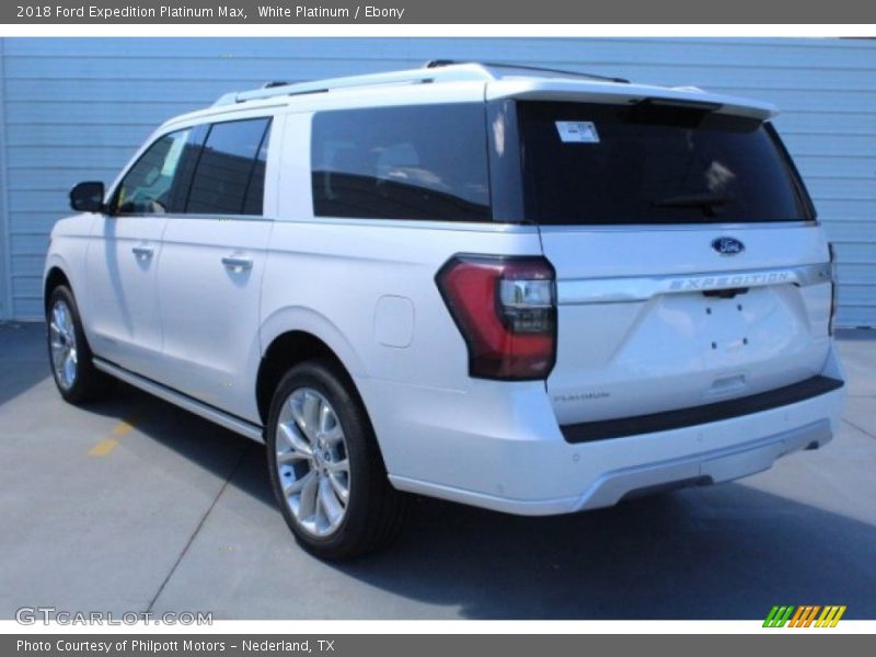 White Platinum / Ebony 2018 Ford Expedition Platinum Max