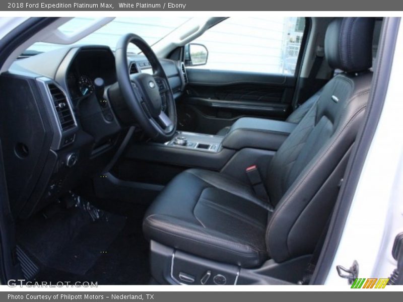 White Platinum / Ebony 2018 Ford Expedition Platinum Max
