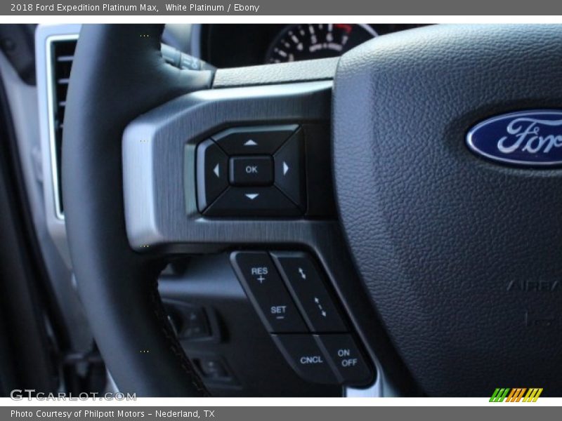White Platinum / Ebony 2018 Ford Expedition Platinum Max