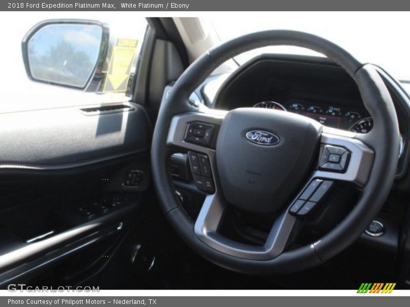 White Platinum / Ebony 2018 Ford Expedition Platinum Max