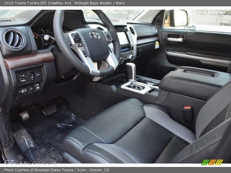  2019 Tundra SR5 CrewMax 4x4 Black Interior