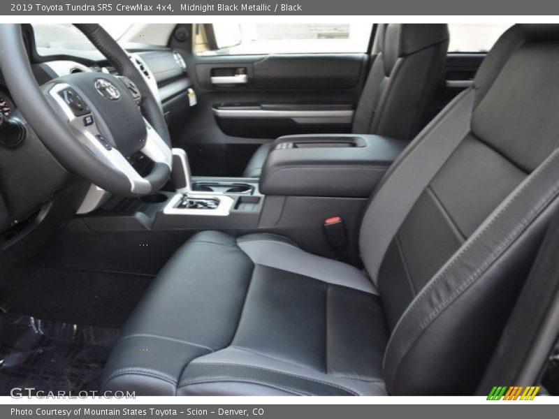 Midnight Black Metallic / Black 2019 Toyota Tundra SR5 CrewMax 4x4