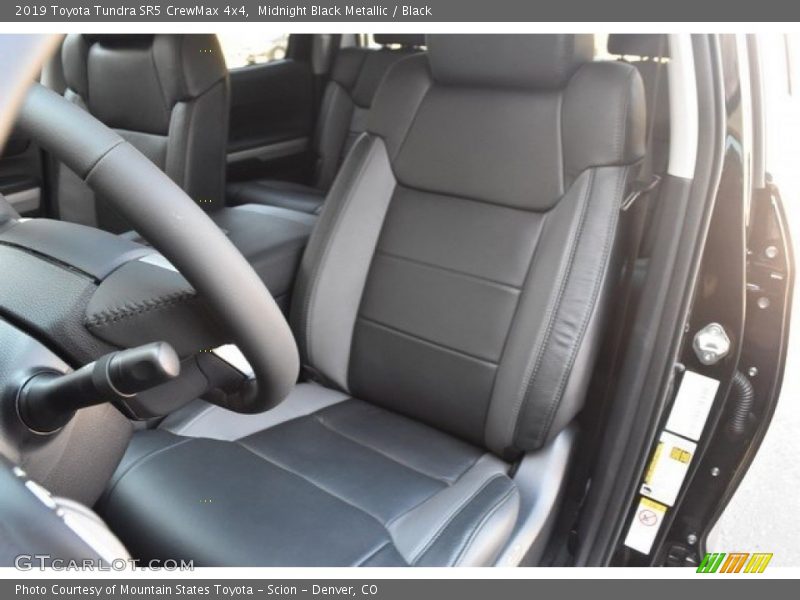 Midnight Black Metallic / Black 2019 Toyota Tundra SR5 CrewMax 4x4