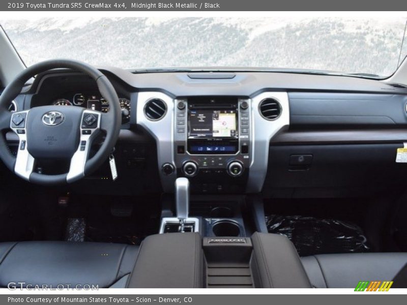 Midnight Black Metallic / Black 2019 Toyota Tundra SR5 CrewMax 4x4