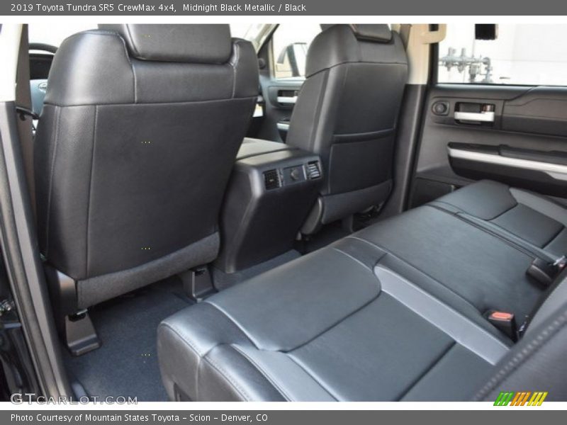 Rear Seat of 2019 Tundra SR5 CrewMax 4x4