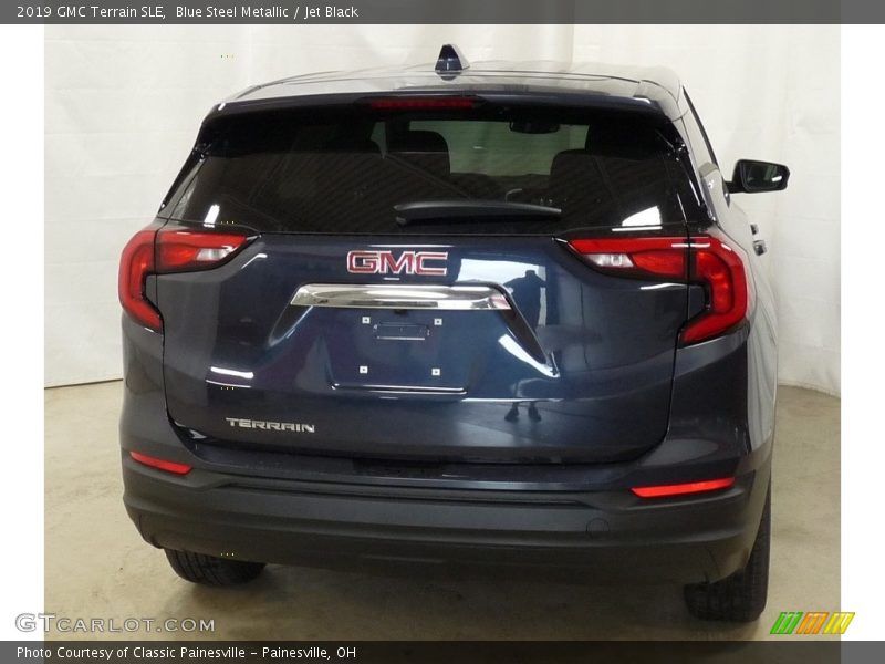 Blue Steel Metallic / Jet Black 2019 GMC Terrain SLE