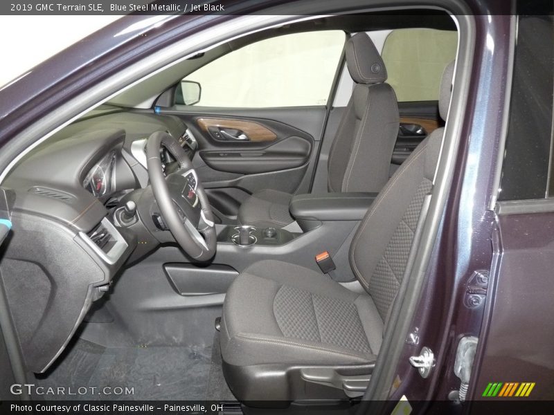 Blue Steel Metallic / Jet Black 2019 GMC Terrain SLE