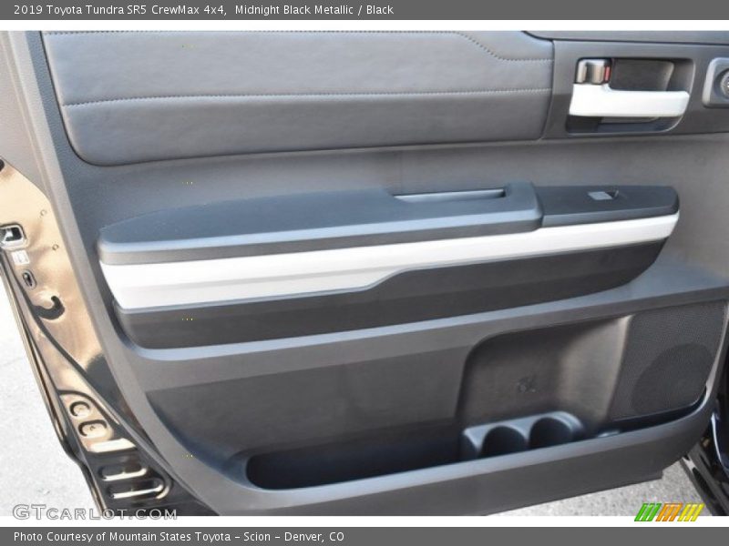 Midnight Black Metallic / Black 2019 Toyota Tundra SR5 CrewMax 4x4